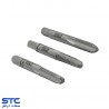 قلاویز دستی اینچی BSW آدولان(سایز:1/8*40 تا 1-1/2*6)