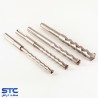 مته پنج شیار دو الماسه 31 سانت کاتکس(سایز:10 تا 40)