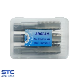 قلاویز دستی میلیمتر چپ M-LH آدولان(سایز:3 تا 30)