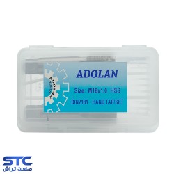 قلاویز دستی میلیمتر دنده ریز MF آدولان (سایز:6*0.75 تا 20*2)