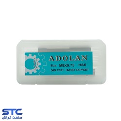 قلاویز دستی میلیمتر دنده ریز MF آدولان (سایز:6*0.75 تا 20*2)