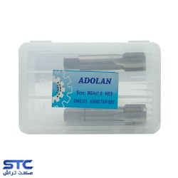 قلاویز دستی میلیمتر دنده ریز MF آدولان (سایز:6*0.75 تا 20*2)