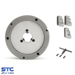 سه نظام منظم دستگاه تراش سایز 125میلیمتر سانو