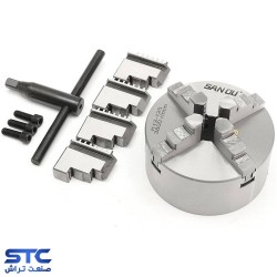 چهار نظام منظم دستگاه تراش سایز 125 میلیمتر سانو