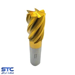 فرز انگشتی سرتخت طلایی شش پر HSS-E طول استاندارد هانگدا(سایز:22 تا 32)