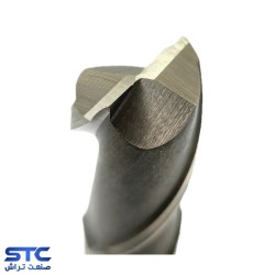 فرز انگشتی سرتخت سفید دو پر HSS-E طول استاندارد هانگدا
