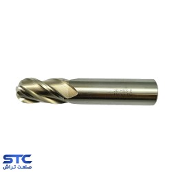 فرز انگشتی سرگرد سفید HSS-E طول استاندارد هانگدا(سایز:2 تا 30)