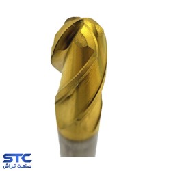 فرز انگشتی سرگرد طلایی HSS-E طول استاندارد هانگدا(سایز:2 تا 30)