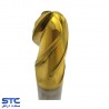 فرز انگشتی سرگرد طلایی HSS-E طول استاندارد هانگدا(سایز:2 تا 30)