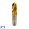 فرز انگشتی سرگرد طلایی HSS-E طول استاندارد هانگدا(سایز:2 تا 30)