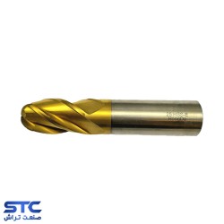 فرز انگشتی سرگرد طلایی HSS-E طول استاندارد هانگدا(سایز:2 تا 30)