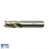فرز انگشتی خشن سفید HSS-E طول استاندارد هانگدا(سایز:4 تا30)