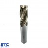 فرز انگشتی خشن سفید HSS-E طول استاندارد هانگدا(سایز:4 تا30)