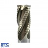 فرز انگشتی خشن سفید HSS-E طول استاندارد هانگدا(سایز:4 تا30)