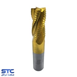 فرز انگشتی خشن طلایی HSS-E طول استاندارد هانگدا(سایز:6 تا 30)