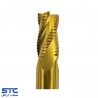 فرز انگشتی خشن طلایی HSS-E طول استاندارد هانگدا(سایز:6 تا 30)