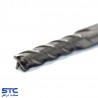فرز انگشتی سرتخت سفید چهار پر HSS-E طول بلند هانگدا(سایز:1/5 تا 30)