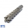 فرز انگشتی سرتخت سفید چهار پر HSS-E طول فوق بلند هانگدا(سایز:6 تا 20)