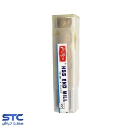 فرز انگشتی سرتخت طلایی چهار پر HSS-E طول بلند هانگدا(سایز:1/5 تا 30)
