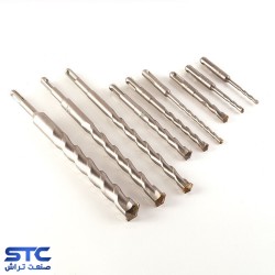مته چهار شیار دو الماسه 60 سانت کاتکس(سایز:10 تا 32)