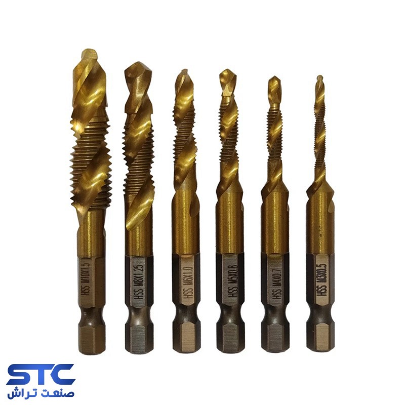 ست مته قلاویز 6 عددی M3-M10 بریکس