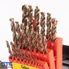 ست مته کبالت 5% 25 عددی 1-13 میلیمتر کاتکس