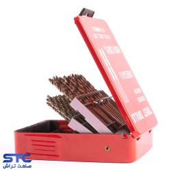 ست مته کبالت 5% اعشاری دهم دار 51 عددی 1-6 میلیمتر امگا