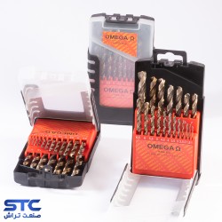 ست مته کبالت 5% 19 عددی 1-10 میلیمتر امگا