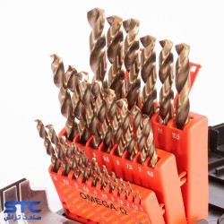 ست مته کبالت 5% 25 عددی 1-13 میلیمتر امگا