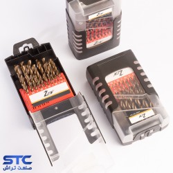 ست مته طرح کبالت 25 عددی 1-13 میلیمتر زن