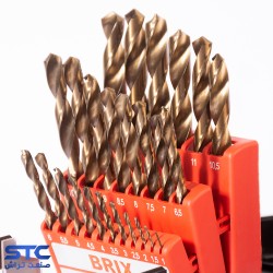 ست مته طرح کبالت 25 عددی 1-13 میلیمتر بریکس