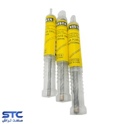 مته چهار شیار چهار الماسه 11 سانت ویستا(سایز:4 تا 12)