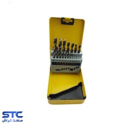 ست مته طرح کبالت 19 عددی 1-10 میلیمتر ولف