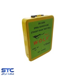 ست مته طرح کبالت 19 عددی 1-10 میلیمتر ولف