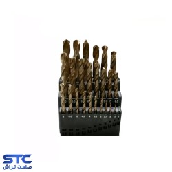 ست مته کبالت 25 عددی 1-13 میلیمتر ولف