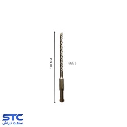 مته چهار شیار چهار الماس 11 سانت ولف