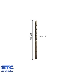 مته چهار شیار چهار الماسه 16 سانت ولف