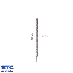 مته چهار شیار چهار الماسه 26 سانت ولف