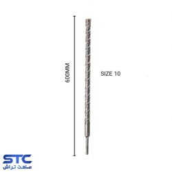 مته چهار شیار چهار الماسه 60 سانت ولف