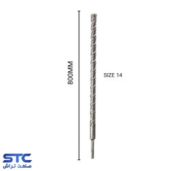 مته چهار شیار چهار الماسه 80 سانت ولف