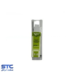 مته خزینه دوپیچ اکسترا 3 میلیمتر ولف