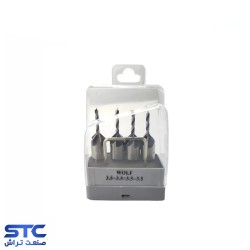 ست 4 عددی مته خزینه 3.5 میلیمتر ولف