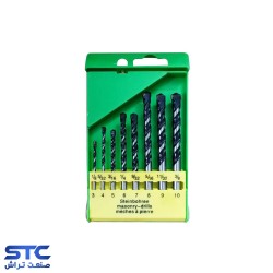 ست مته الماسه 8 عددی 3-10 میلیمتر ولف