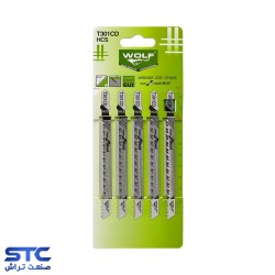 تیغ عمودبر ام دی اف بلند T301 ولف (بسته 5 عددی)