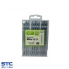 نوک پیچگوشتی دوسو چهارسو PH2*SL7 ولف(طول:6/5-11-15-20)