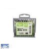 نوک پیچگوشتی دو سر چهارسو بدنه باریک 6/5 سانت PH2*PH2*D ولف