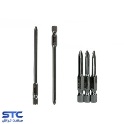 نوک پیچگوشتی یک سر چهارسو PH1 ولف(طول:5-10)