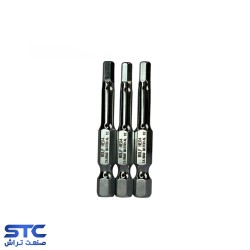 نوک پیچگوشتی یک سر آلنی 5 سانت ولف(سایز:H 3-4-5-6-8)