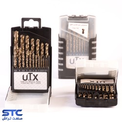 ست مته کبالت 5% 19عددی 1-10 میلیمتر ویژه یو تی ایکس UTX