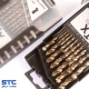 ست مته کبالت 5% 19عددی 1-10 میلیمتر ویژه یو تی ایکس UTX